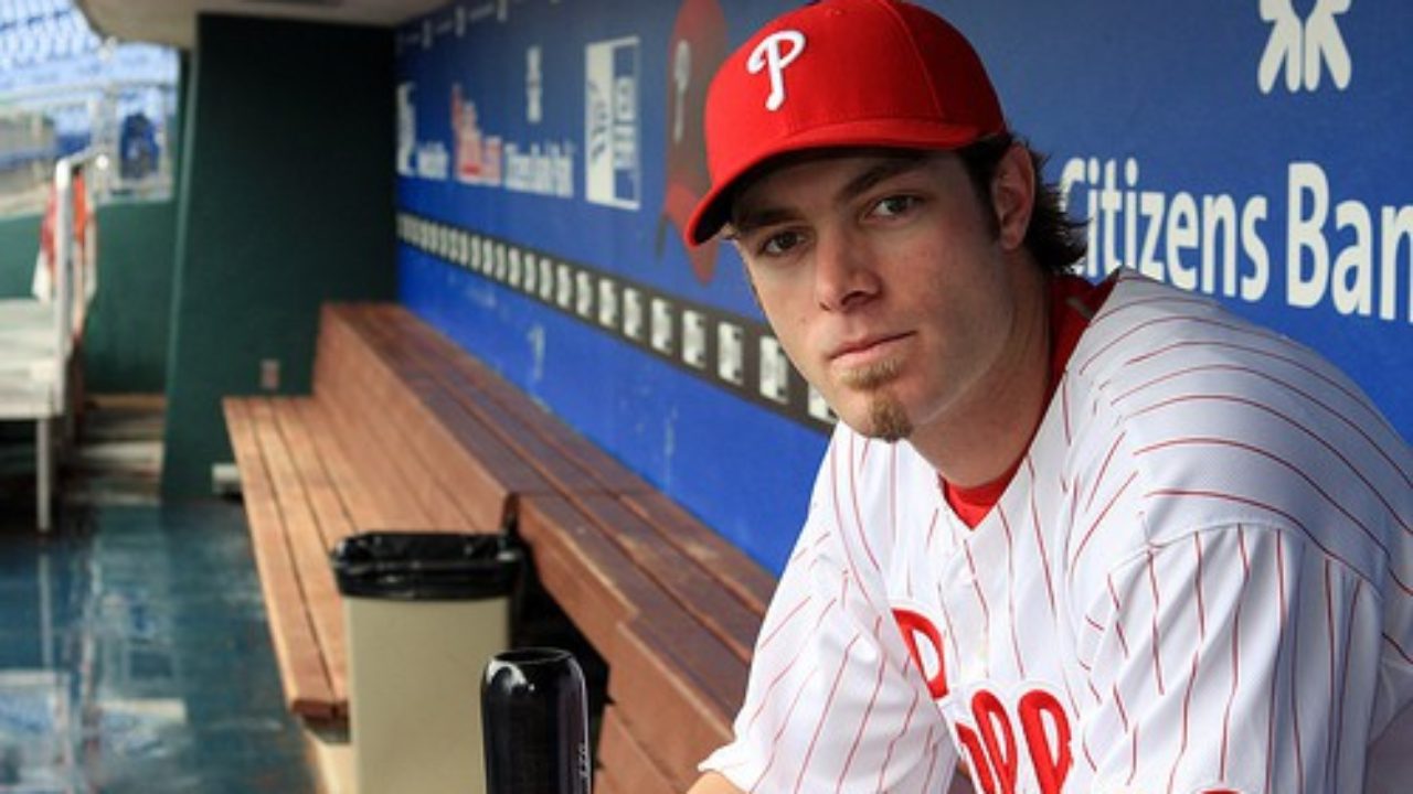 Philadelphia Phillies Jayson Werth strikes out in the sixth inning