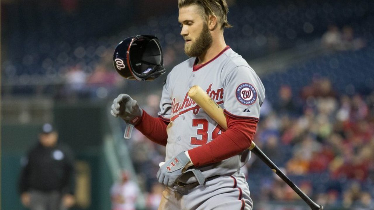 Right before Nationals series, Bryce Harper says he wishes he started his  career with Phillies  Phillies Nation - Your source for Philadelphia  Phillies news, opinion, history, rumors, events, and other fun stuff.