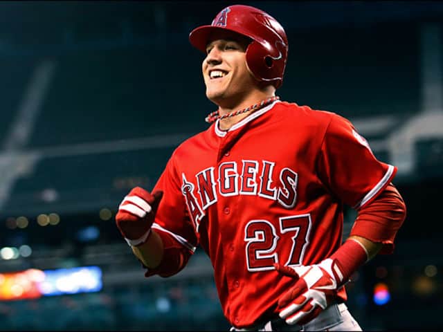 Los Angeles Angels' Mike Trout says Philadelphia Eagles will beat