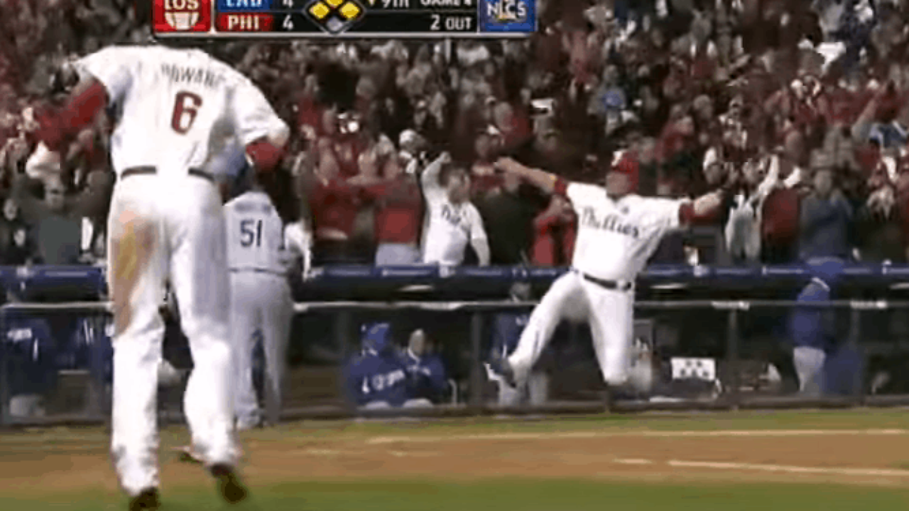 Jimmy Rollins 2009 NLCS Walk-Off