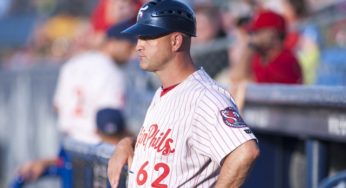 Even in win, Phillies third base coach Dusty Wathan at forefront