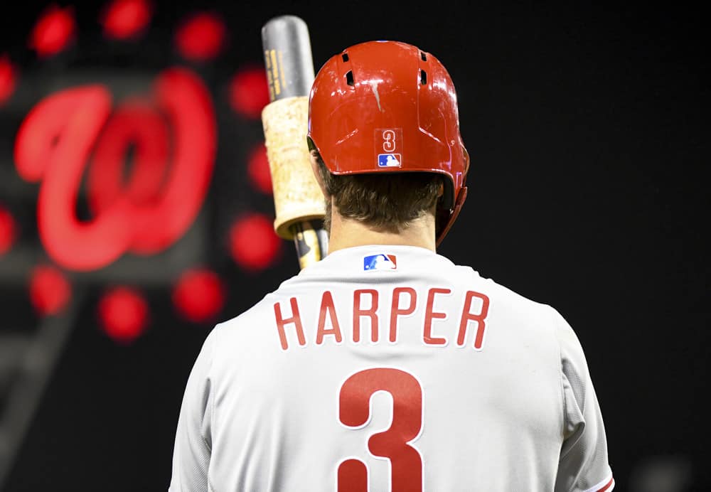 Right before Nationals series, Bryce Harper says he wishes he started his  career with Phillies  Phillies Nation - Your source for Philadelphia  Phillies news, opinion, history, rumors, events, and other fun stuff.