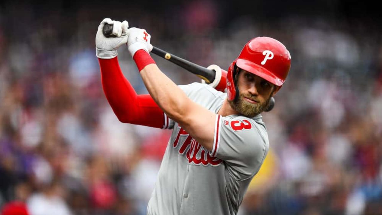 Why is Bryce Harper playing first base? What to know about