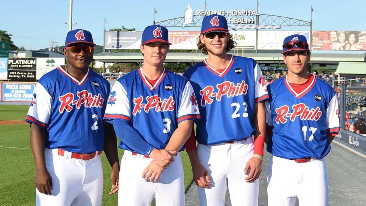 Historic lineup at Double-A Reading featured four No. 1 draft
