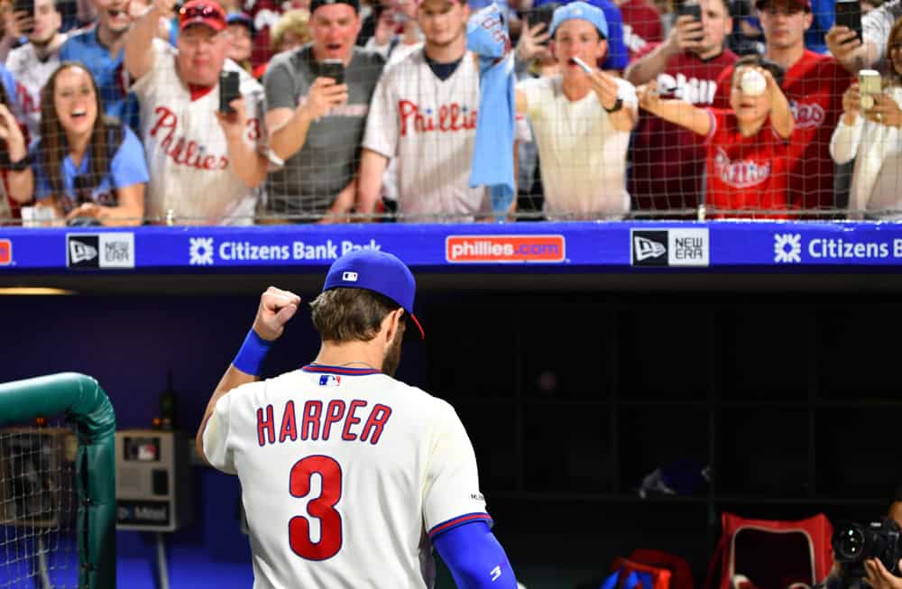 Bryce Harper's No. 3 jersey among best sellers in 2020