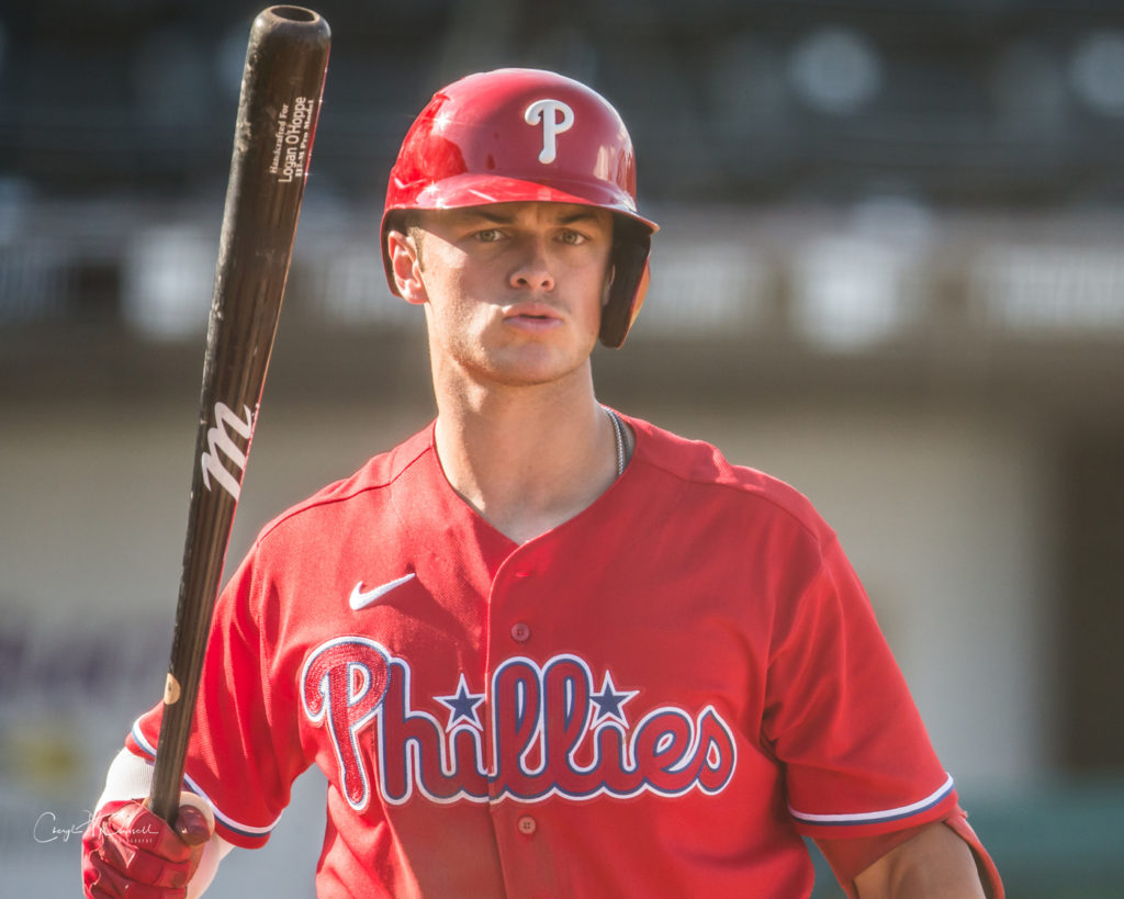 Logan O'Hoppe has always been a catcher, and that won't change with the  Phillies – The Morning Call