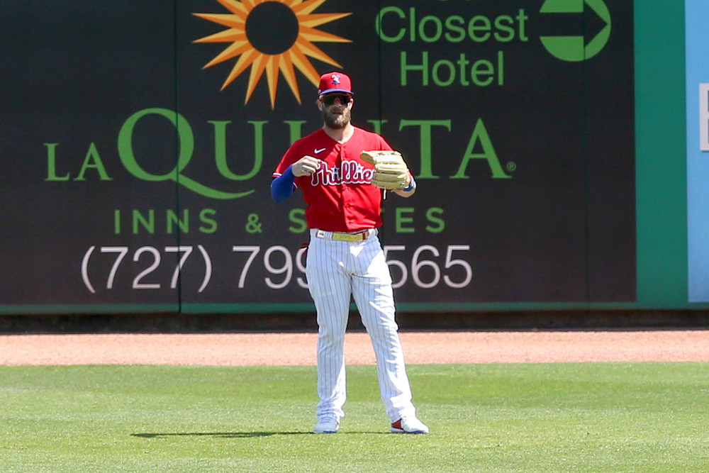 Bryce Harper's major adjustment in the outfield  Phillies Nation - Your  source for Philadelphia Phillies news, opinion, history, rumors, events,  and other fun stuff.