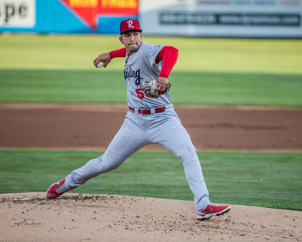 Carlos Francisco Named Phillies Minor League Pitcher of the Month - BCTV