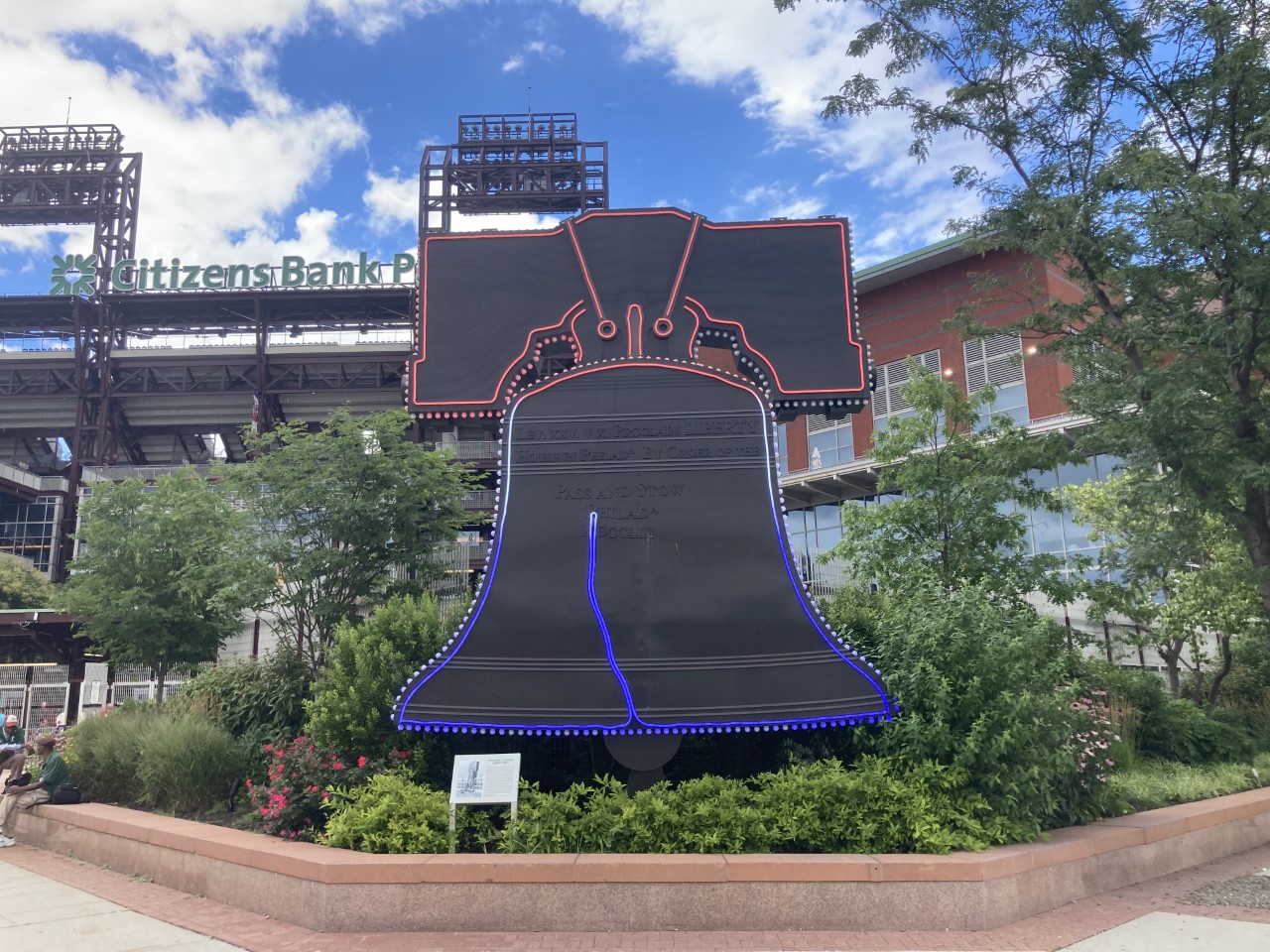 The Liberty Bell Replica Outside of Citizens Bank Park