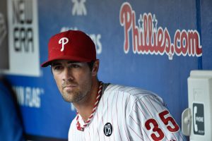 Cole Hamels leaves ballpark to be with pregnant wife 