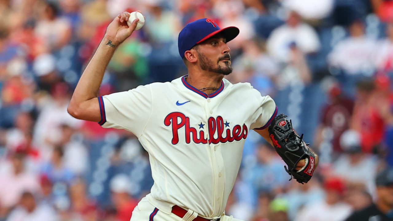 Phillies' Zach Eflin, reinvented as a reliever, is boosting a bullpen on  fumes - The Athletic