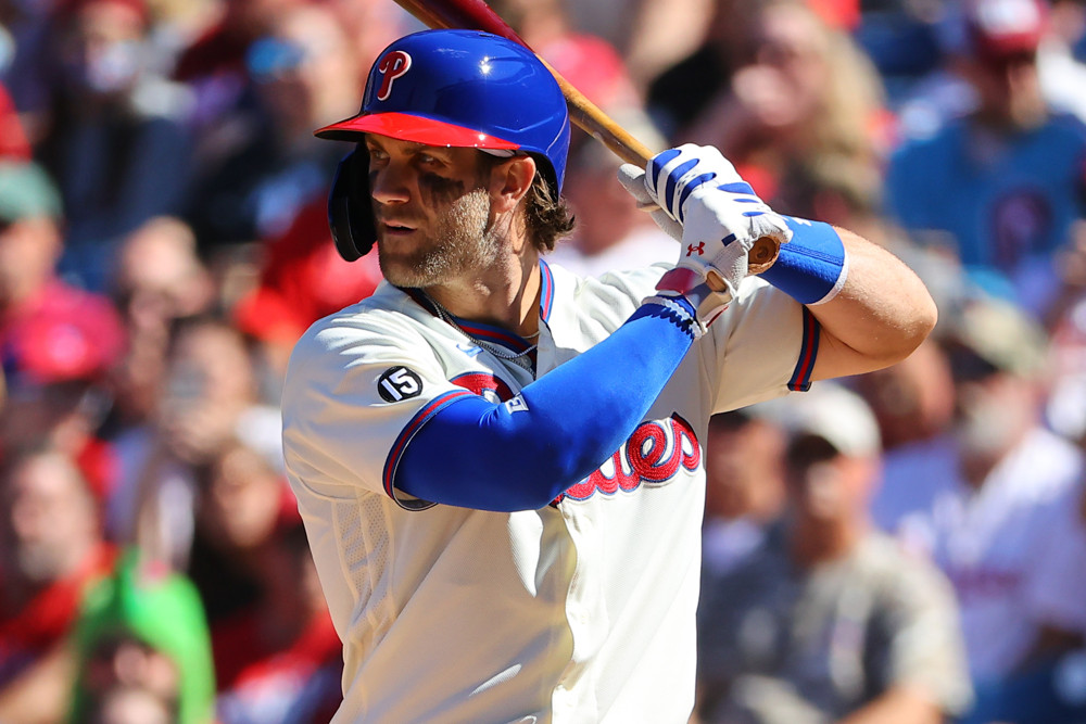 Watch: Bryce Harper pulls off improbable feat  Phillies Nation - Your  source for Philadelphia Phillies news, opinion, history, rumors, events,  and other fun stuff.