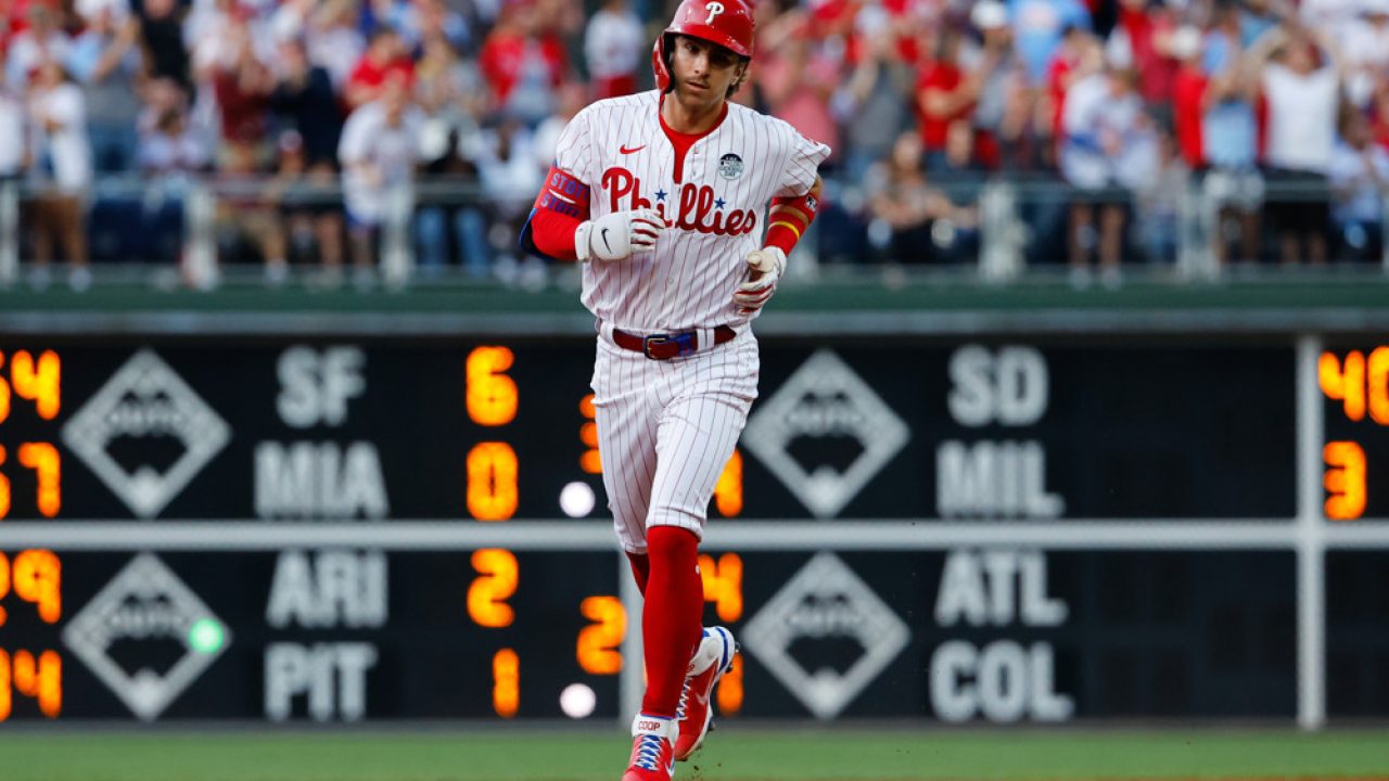 Phillies vs. Braves: Bryson Stott ends Phils' skid with dramatic 3