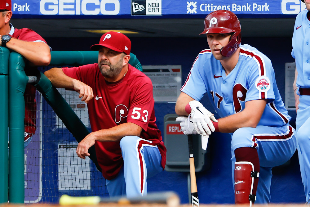 Philadelphia Phillies Star Rhys Hoskins Likely Won't Get Spring Training  Action Until Friday - Sports Illustrated Inside The Phillies
