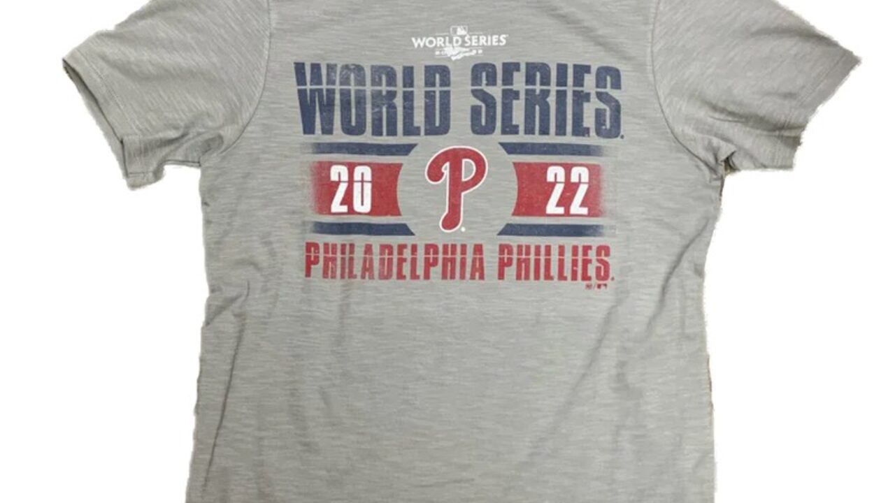 Philadelphia Phillies 2022 World Series Custom Jersey - All Stitched -  Nebgift