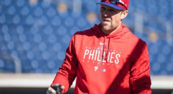 Bryce Harper open to alternating between first base and outfield