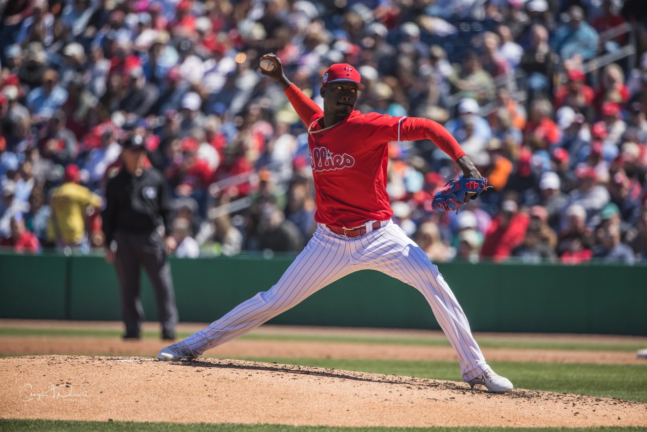 Ranger Suarez sink is nasty, the change is nasty and that slider