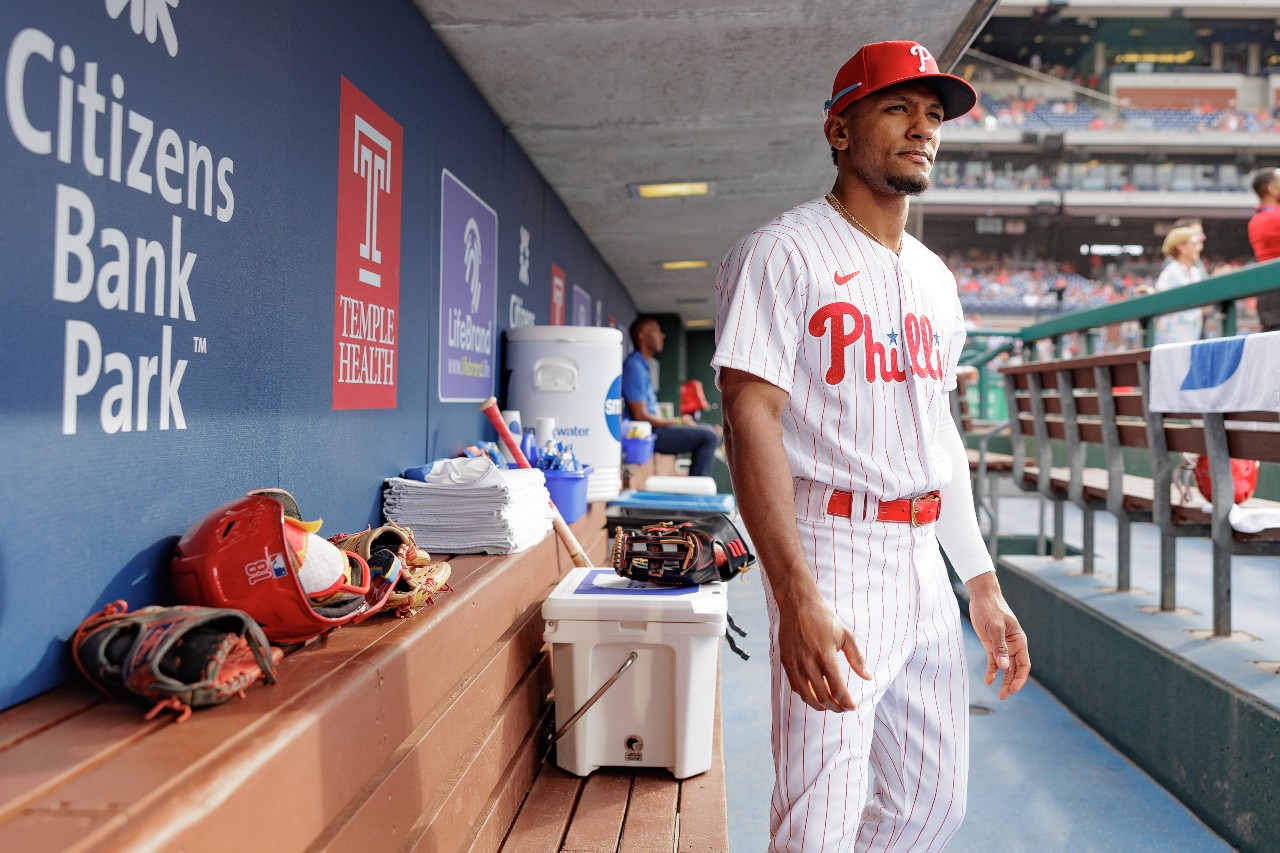Johan Rojas makes insane play in first inning of MLB debut  Phillies  Nation - Your source for Philadelphia Phillies news, opinion, history,  rumors, events, and other fun stuff.