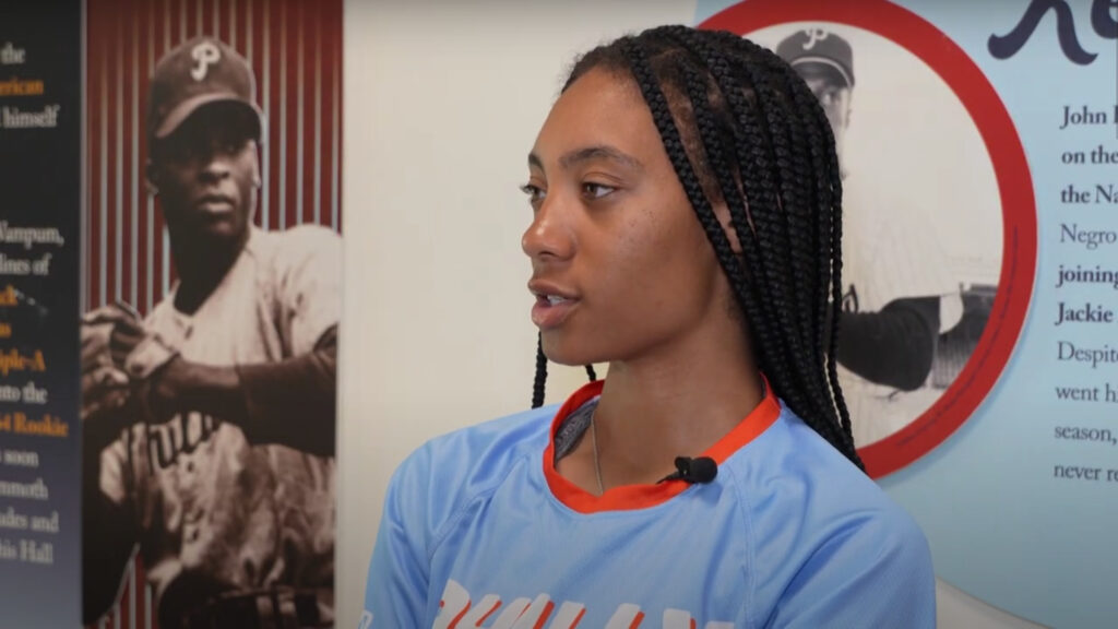 Mo'ne Davis on Phillies Nation TV 